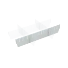 MBS ABS 610, příčka bílá, 100x600